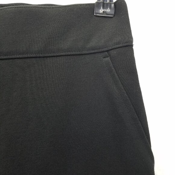 Spanx Ponte Kick Flare Pant Petite Sm Black The Perfect Fit #20386Q Stretch Crop - Picture 7 of 16